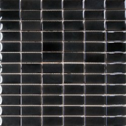 Аристократична мозайка с размер 30 x 30 см. Lecce Black Tesela от CIFRE (Испания)